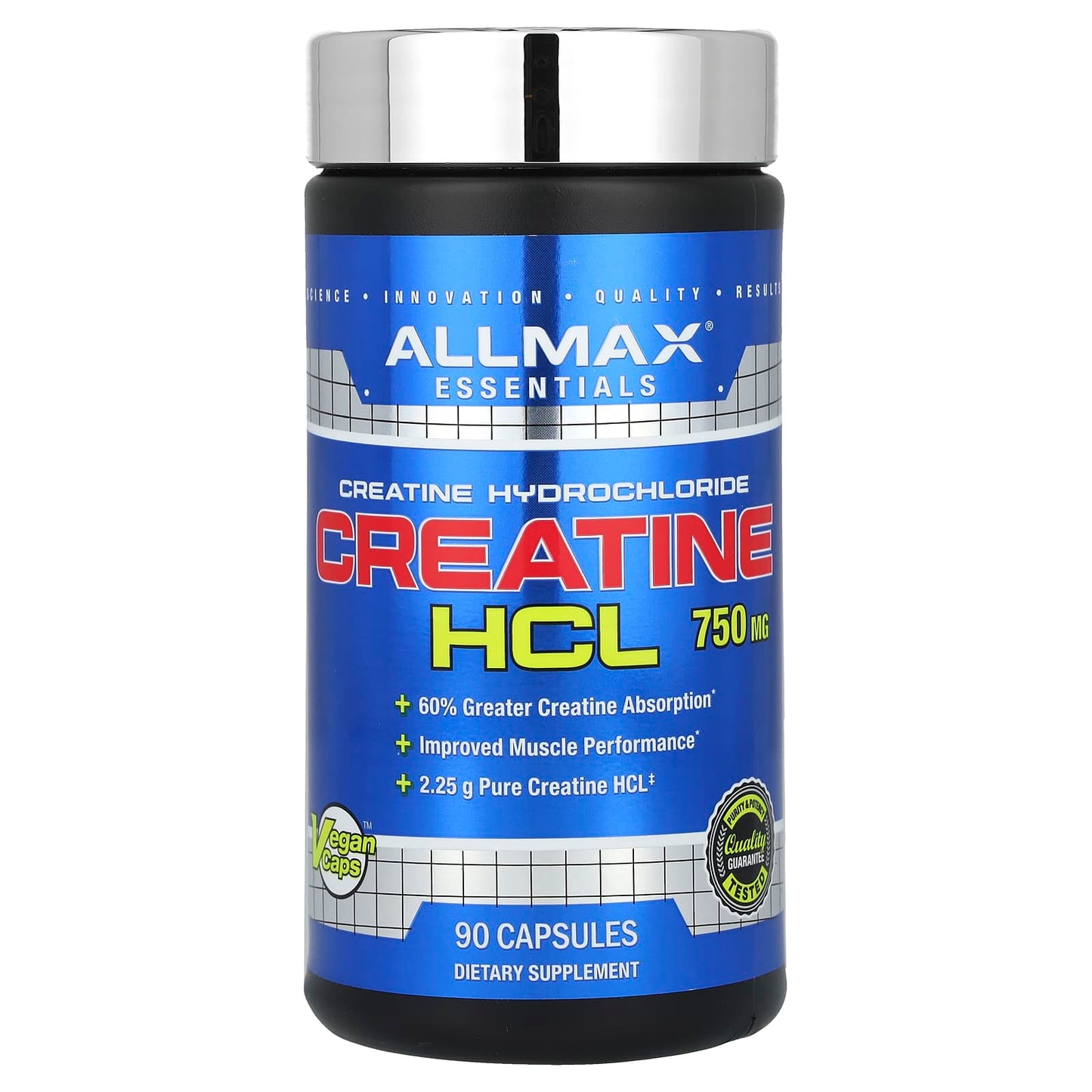 ALLMAX Creatine HCL 750mg - Enhanced Performance & Absorption - Image 1