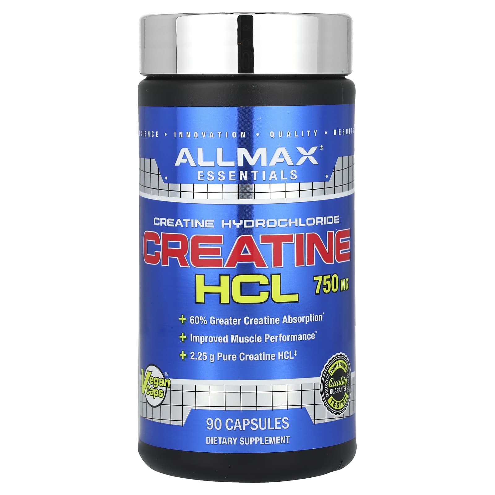 ALLMAX Creatine HCL 750mg - Enhanced Performance & Absorption - Image 1