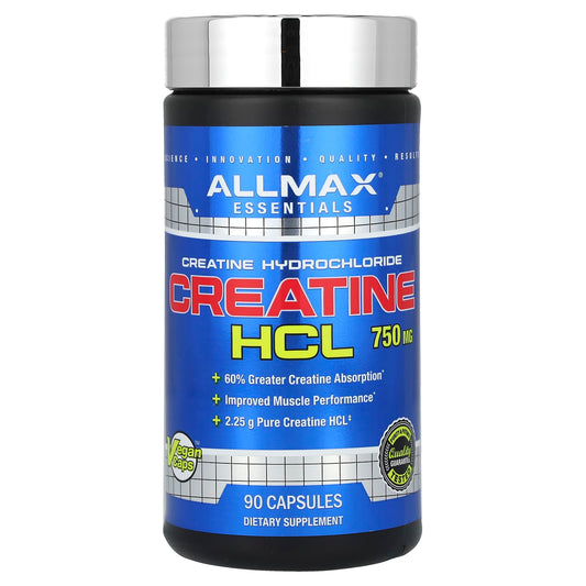 ALLMAX Creatine HCL 750mg - Enhanced Performance & Absorption - Image 1