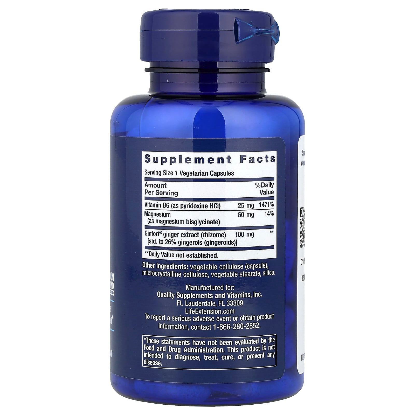Life Extension, Women's Health, Daily PMS Relief, 60 Vegetarian Capsules - Image 2