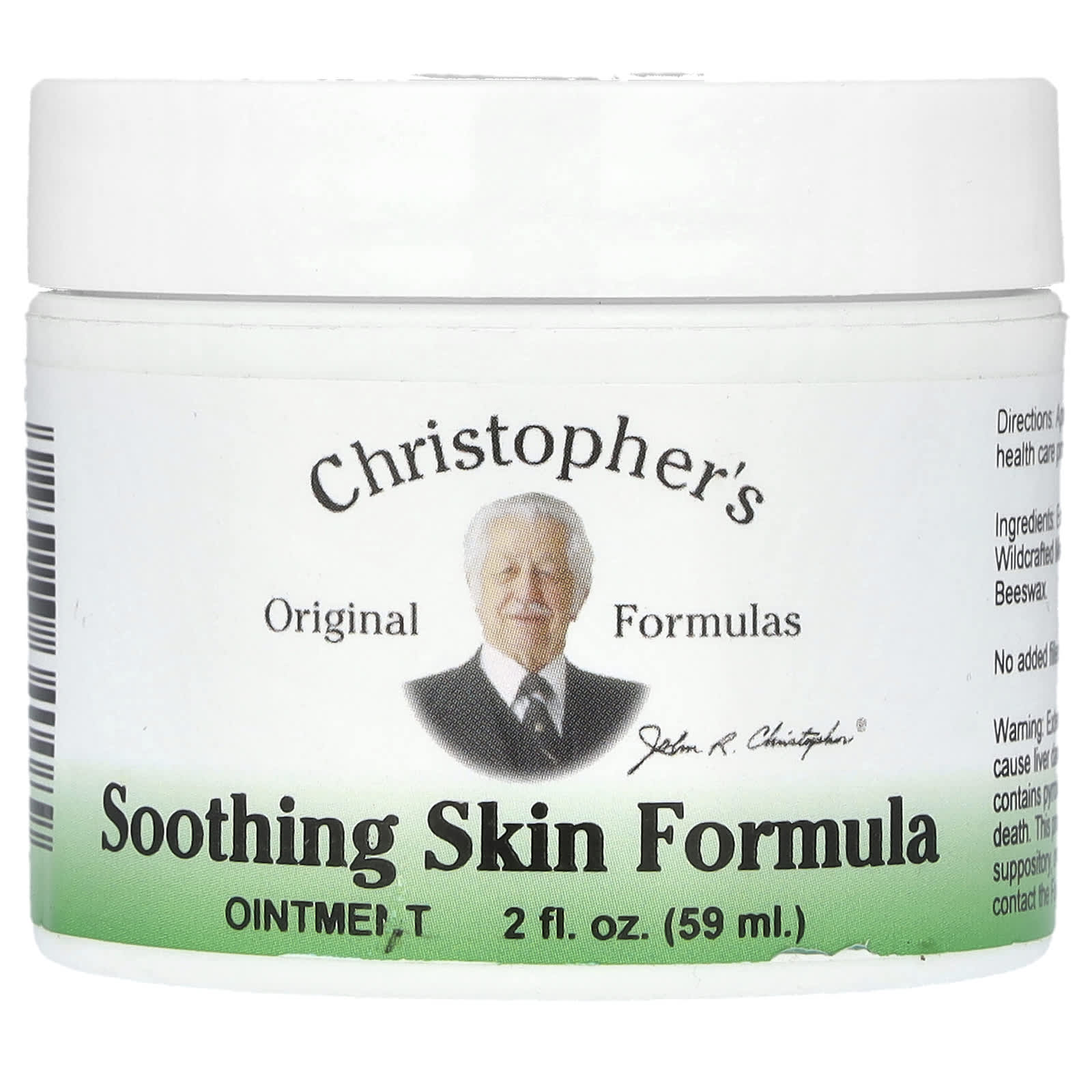 Natural Skin Soothing Ointment by Christopher's Original Formulas - 2 fl oz - Image 1