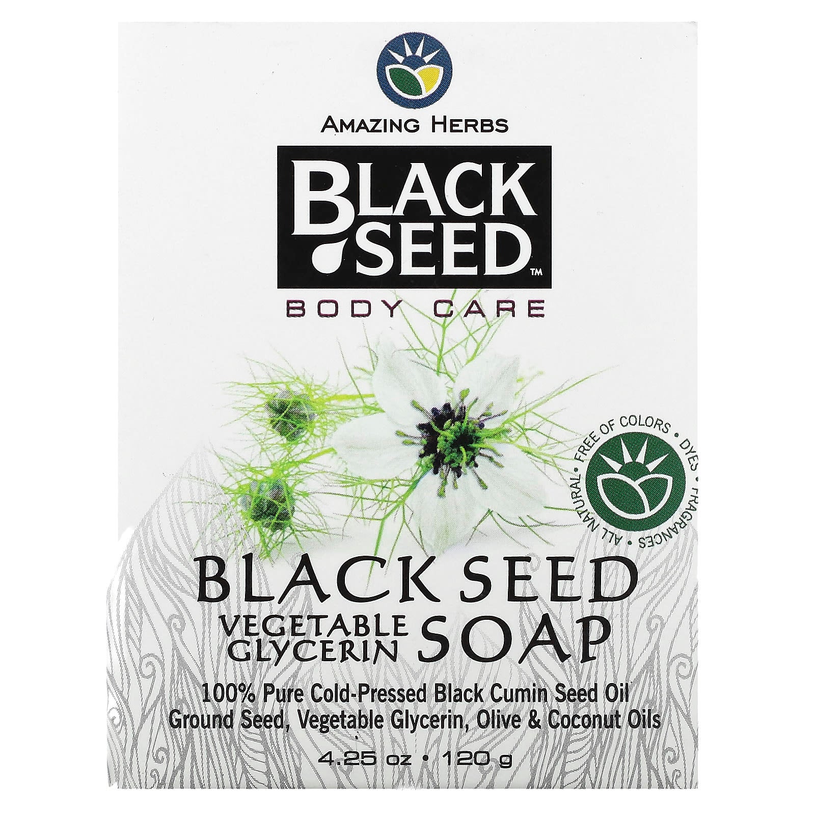 Black Seed Body Care Soap for Sensitive Skin - Image 1