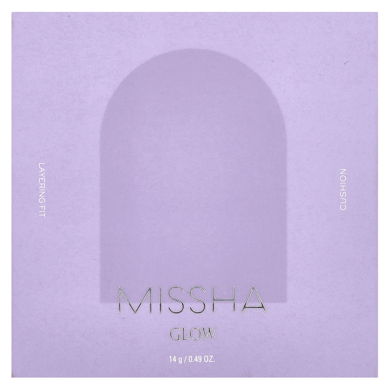 Missha, Glow Layering Fit Cushion, No. 17 Ivory, 0.49 oz (14 g) - Image 2