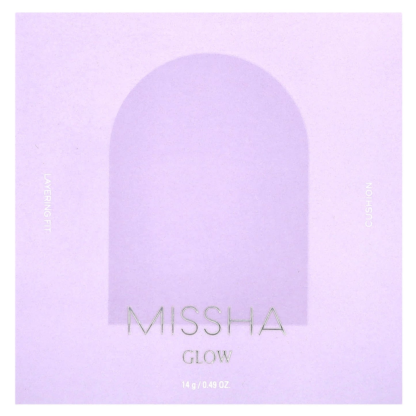 Missha, Glow Layering Fit Cushion, No. 21 Vanilla, 0.49 oz (14 g) - Image 2