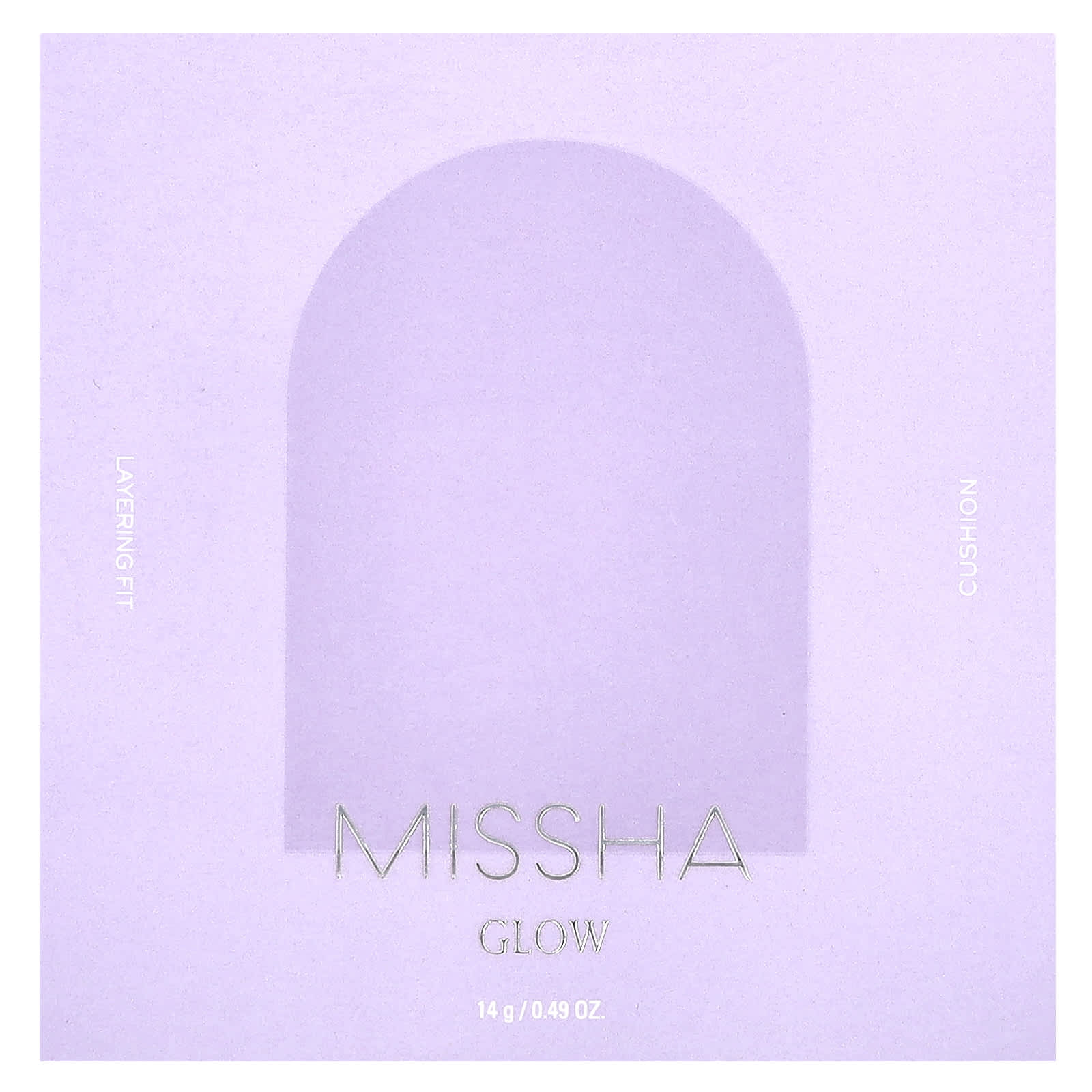 Missha, Glow Layering Fit Cushion, No. 21 Vanilla, 0.49 oz (14 g) - Image 2