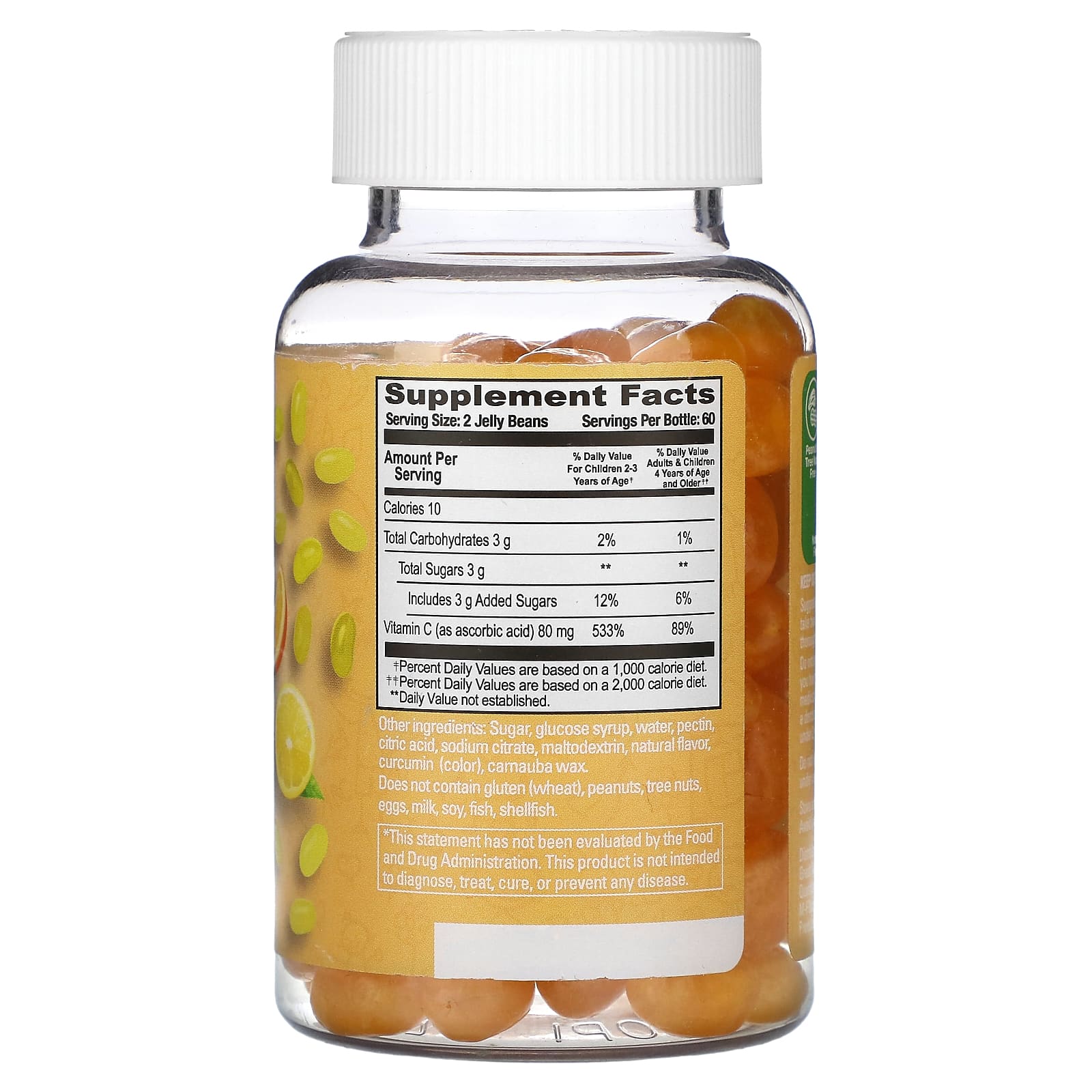 Boost Kids' Immune Health with Citrus Blast Vitamin C Jelly Beans | Human Beanz - Image 2