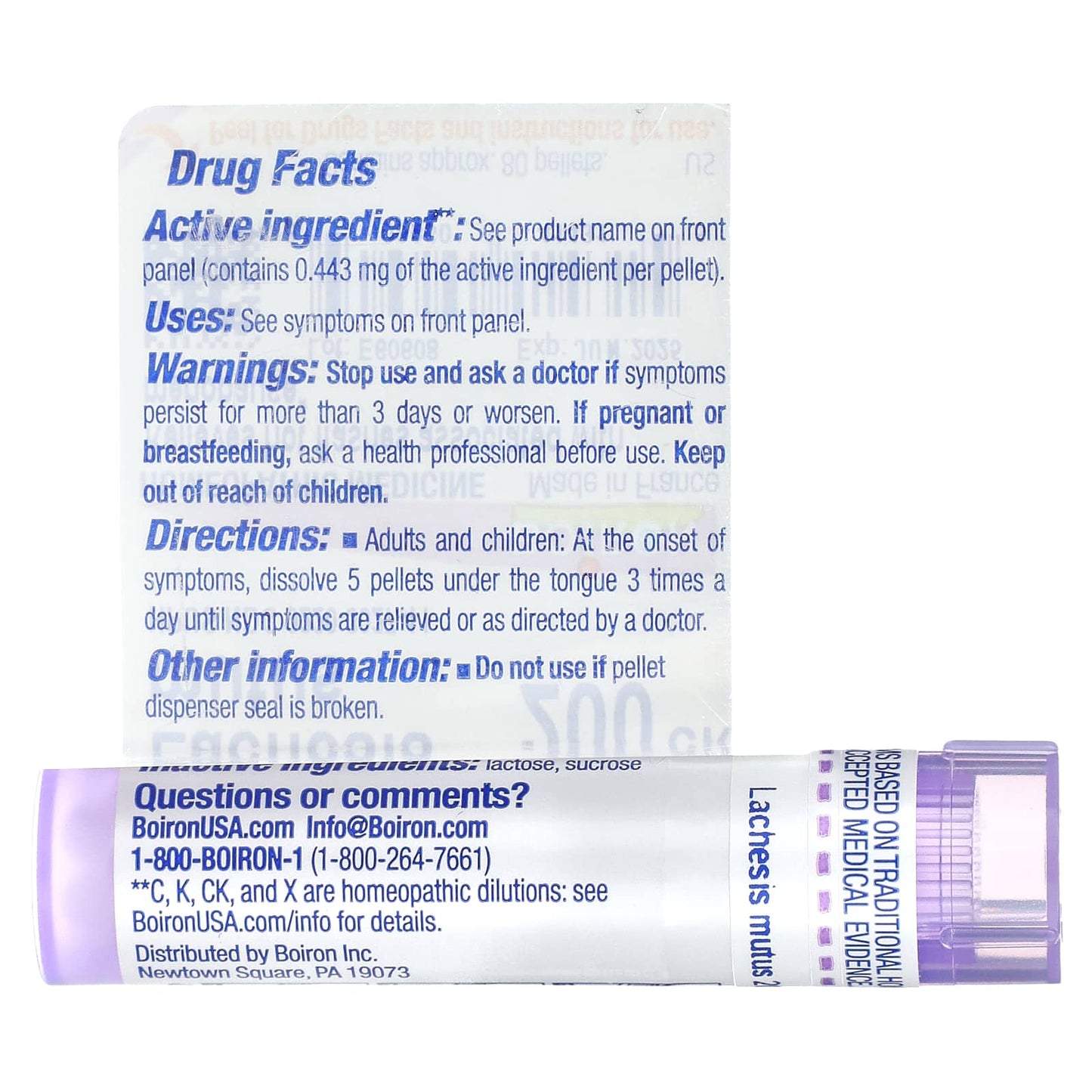 Boiron Menopause Relief 200CK Homeopathic Pellets for Hot Flashes - Image 2