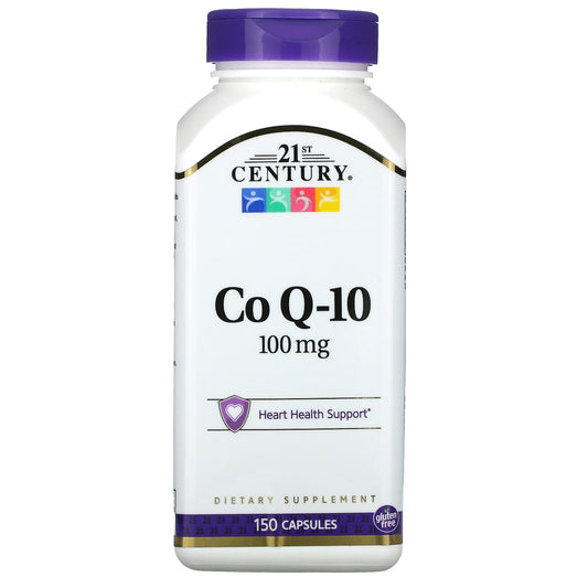 <strong>21st Century CoQ10 Heart Health Support 100mg 150 Capsules</strong> - Image 1