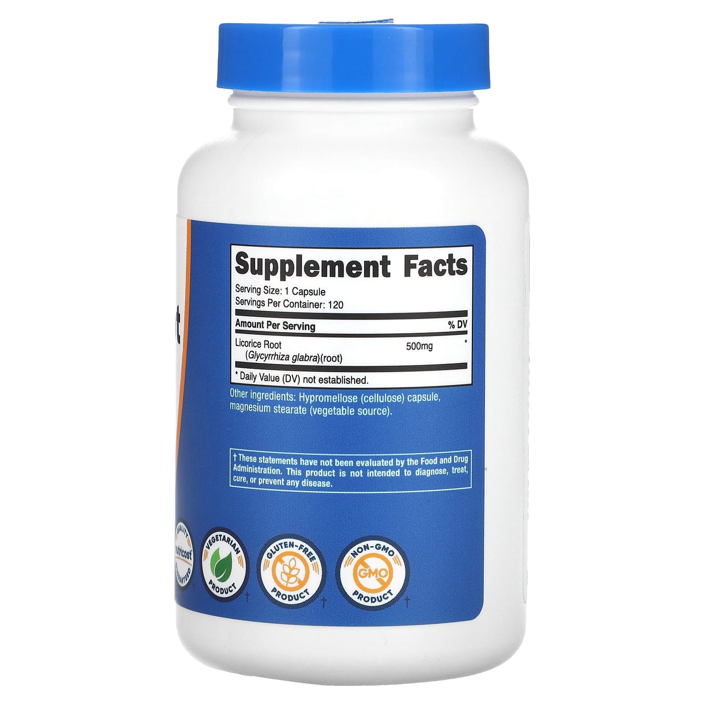 Nutricost, Licorice Root, 500 mg, 120 Capsules - Image 2