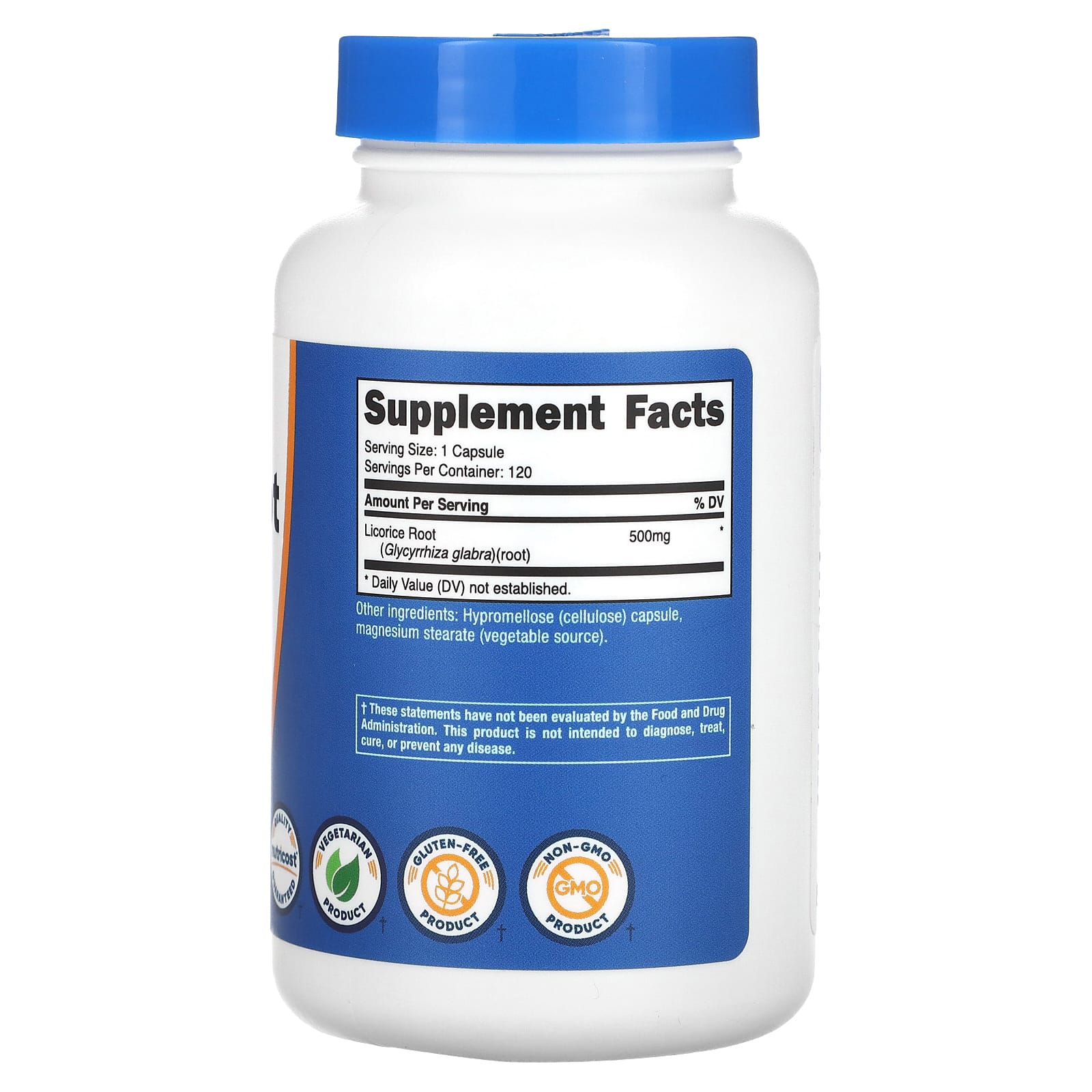 Nutricost, Licorice Root, 500 mg, 120 Capsules - Image 2