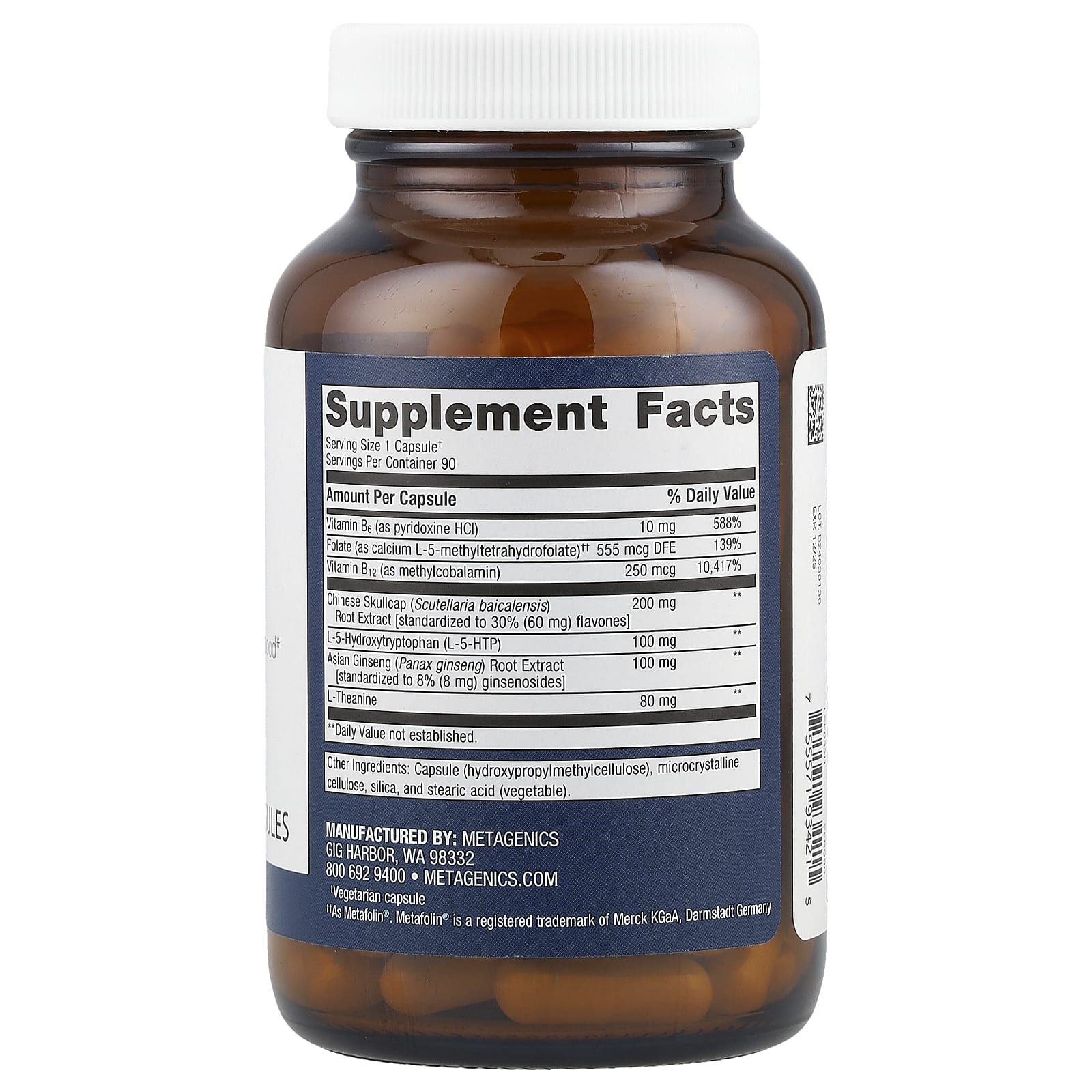 Metagenics, SeroSyn™, 90 Capsules - Image 2