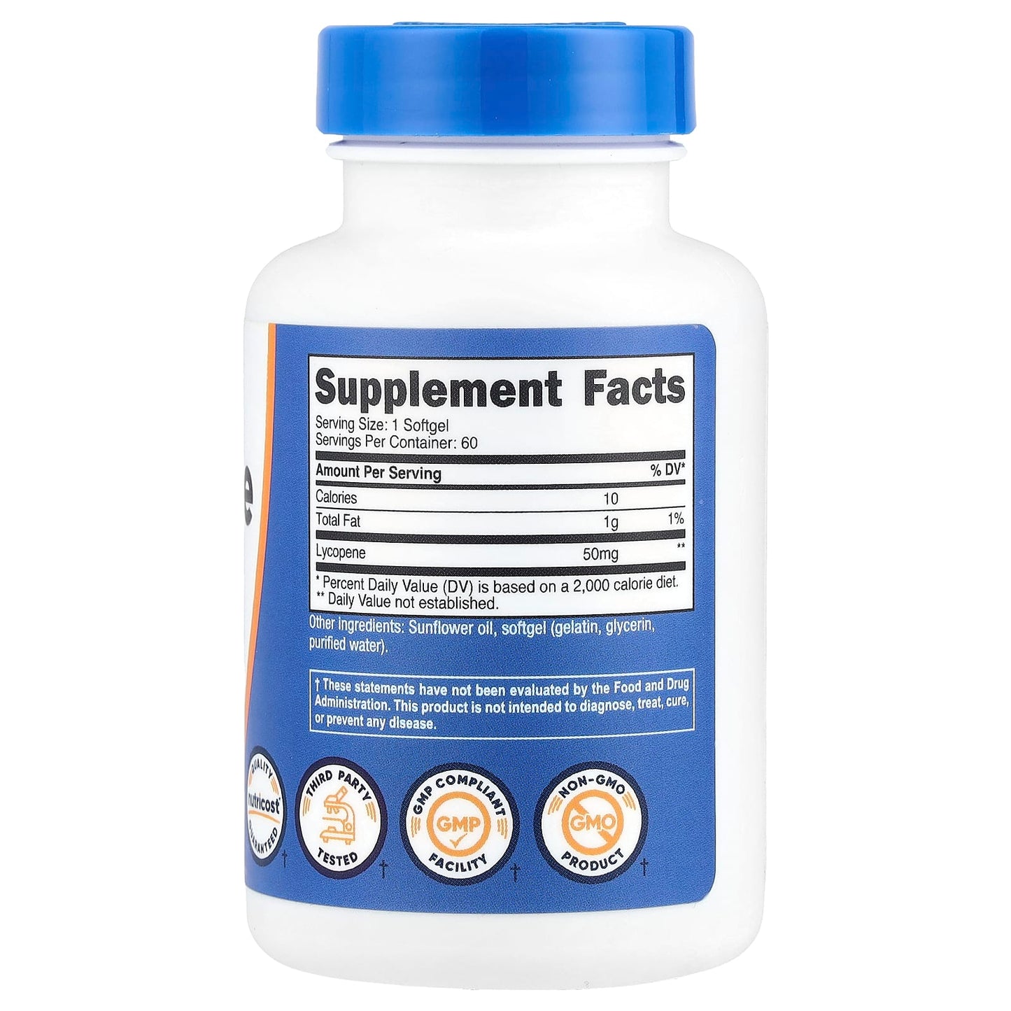 Nutricost, Lycopene , 50 mg , 60 Softgels - Image 2