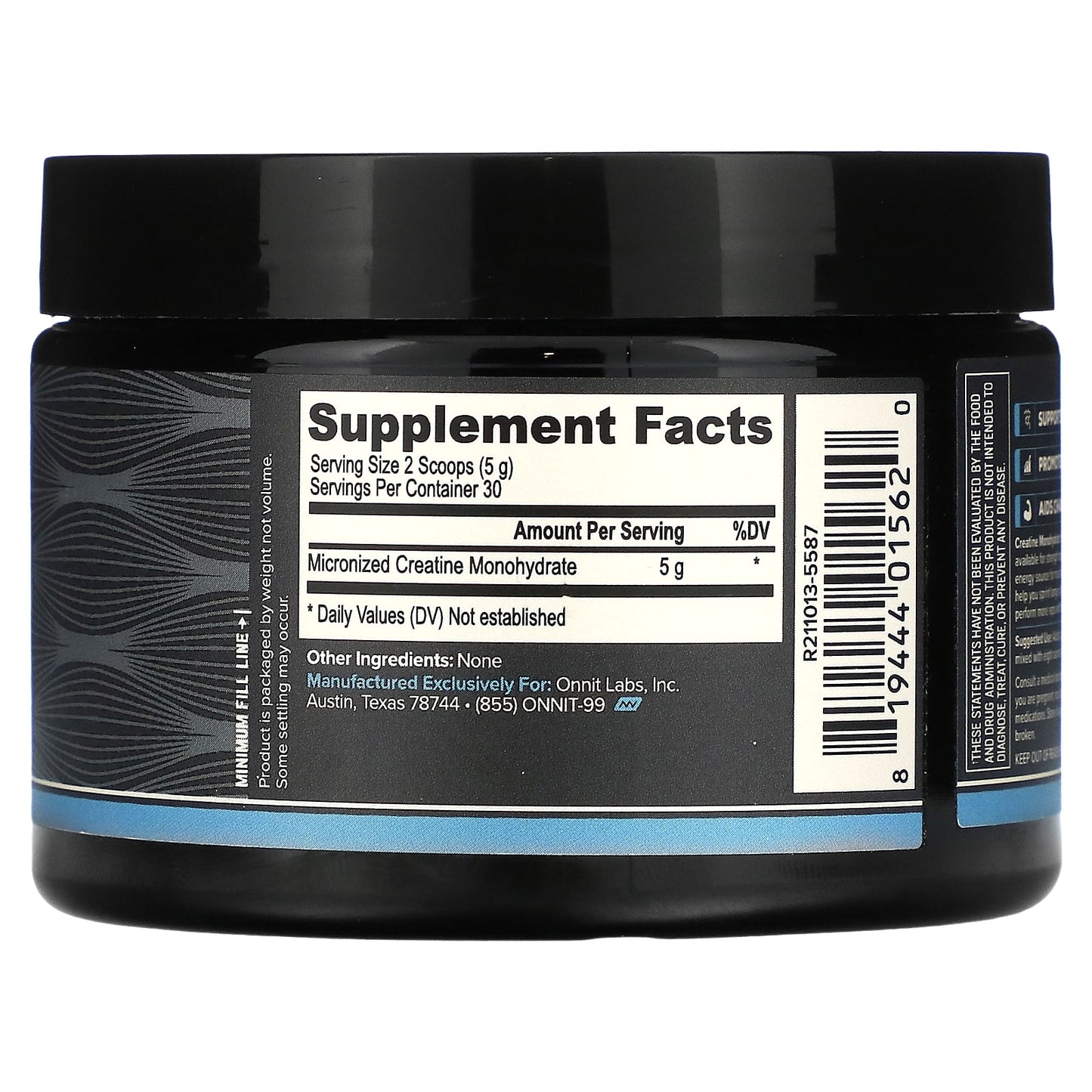 Onnit, Creatine Monohydrate, 5.29 oz (150 g) - Image 2