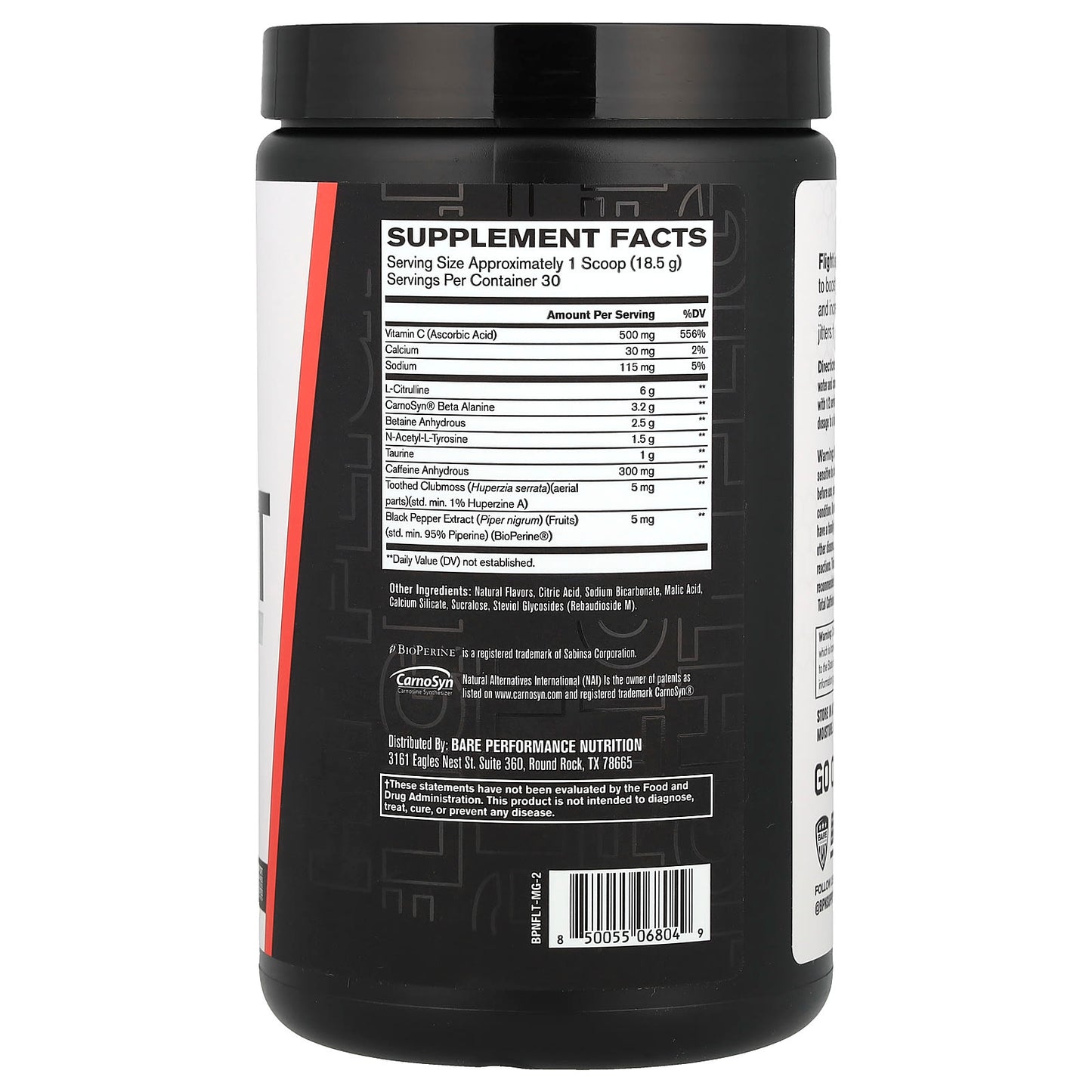 BPN Flight Pre-Workout Supplement for Enhanced Energy & Focus - Image 2