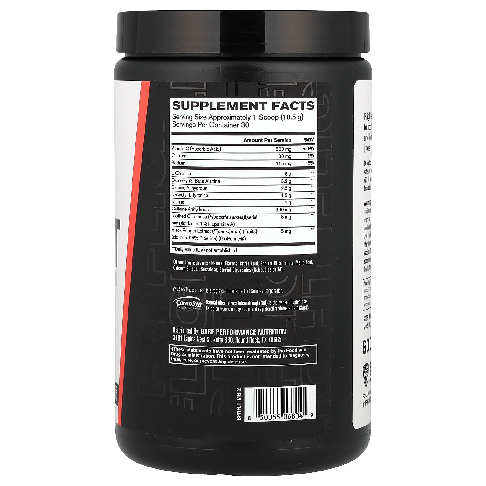BPN Flight Pre-Workout Supplement for Enhanced Energy & Focus - Image 2