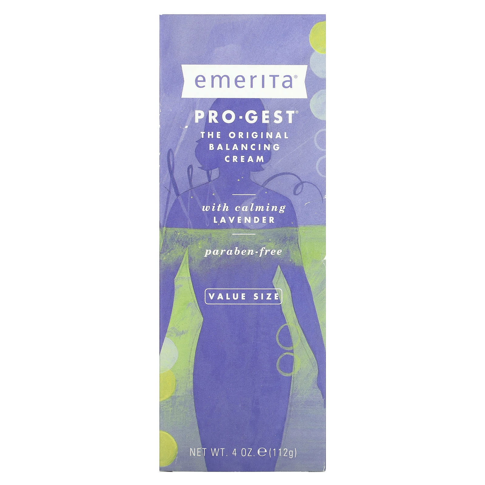 Emerita's Original Pro-Gest Balancing Cream with Calming Lavender - Image 2