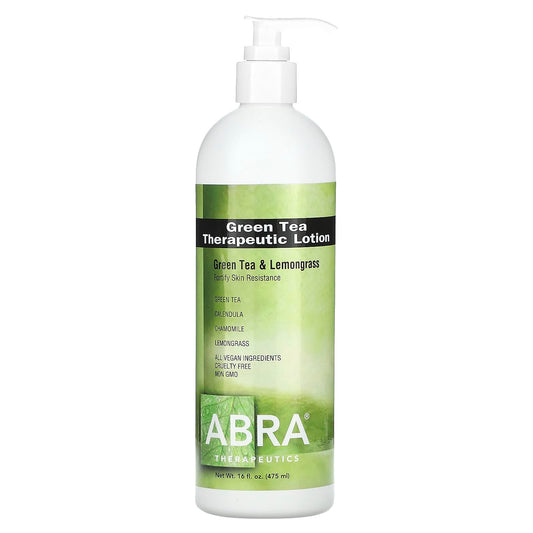 Green Tea Therapeutic Lotion for Youthful Skin | Abra Therapeutics - Image 1