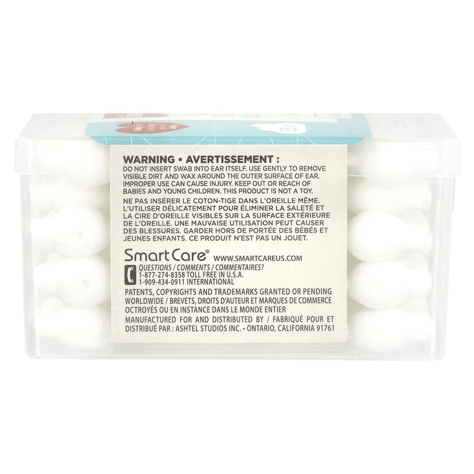 Fisher-Price Cotton Ear Swabs for Baby, 55 Count, 0+ Months - Image 2