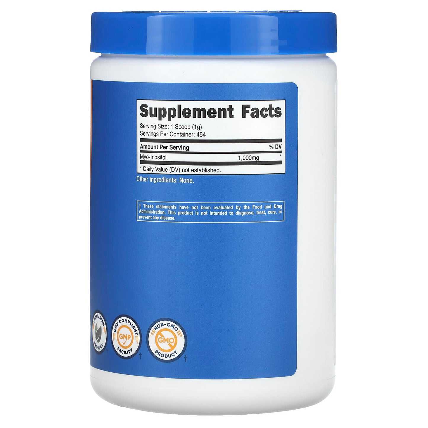 Nutricost, Inositol, Unflavored, 16 oz (454 g) - Image 2