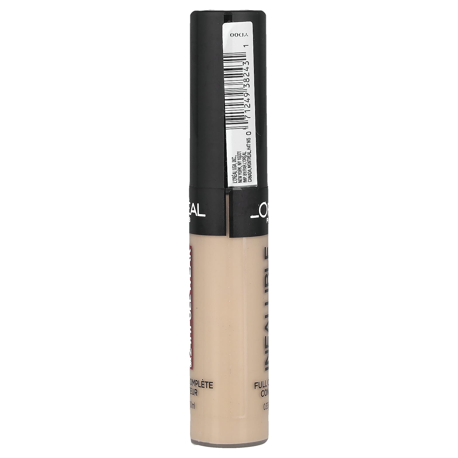 L'Oréal, Infallible, Full Coverage Concealer, 345 Oatmeal, 0.33 fl oz (10 ml) - Image 2