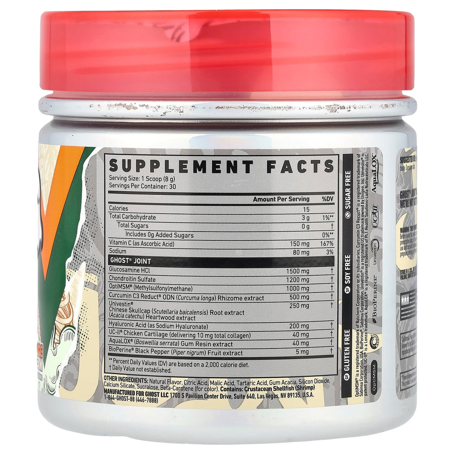 Ghost Joint Support for Daily Joint Relief & Maintenance - 8.5 oz - Image 2