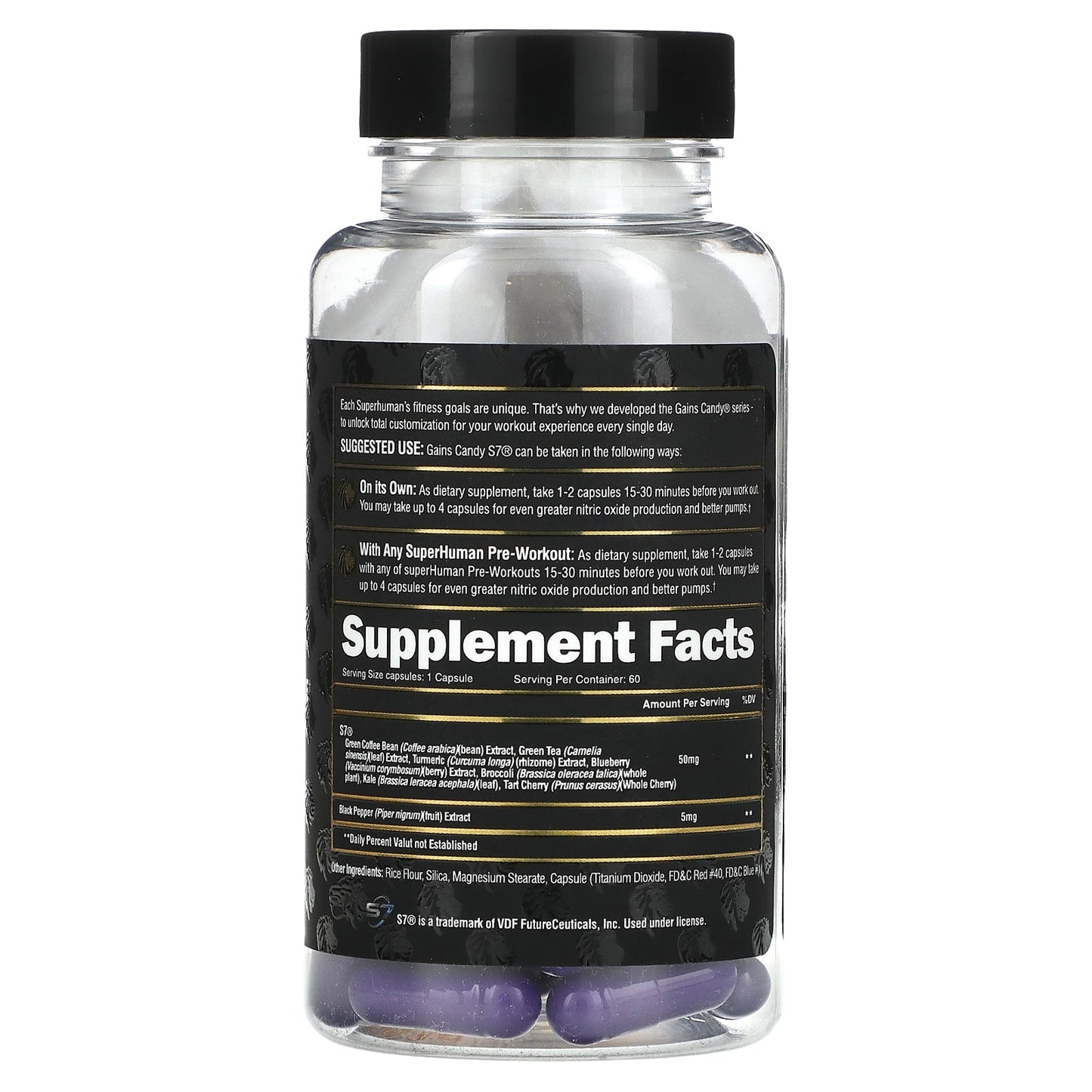 Unlock Total Customization with ALPHA LION Gains Candy S7 - 60 Capsules - Image 2