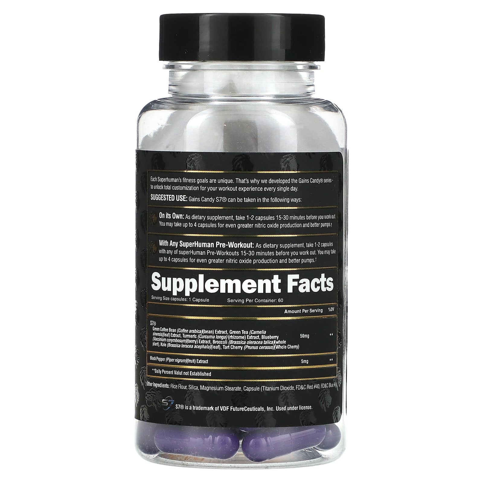 Unlock Total Customization with ALPHA LION Gains Candy S7 - 60 Capsules - Image 2