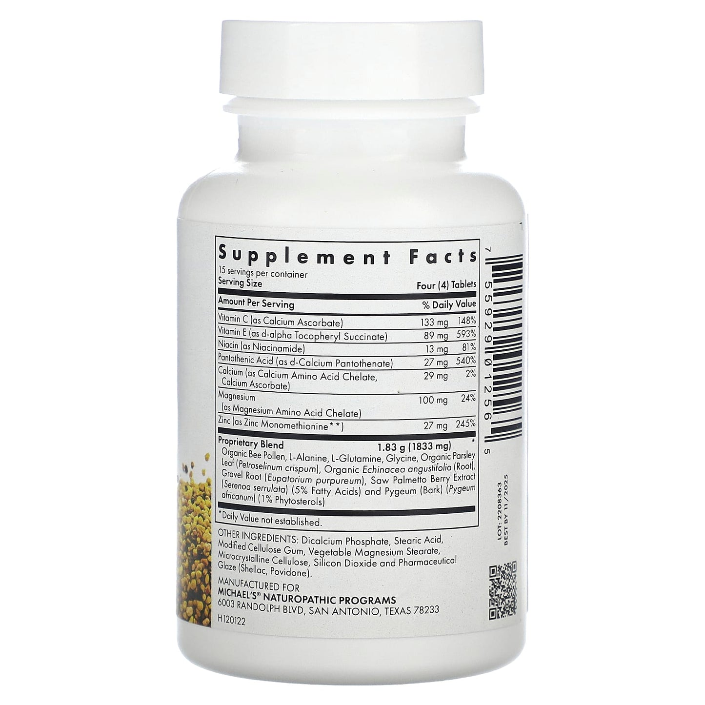 Michael's Health, Prostate Factors, 60 Vegetarian Tablets - Image 2