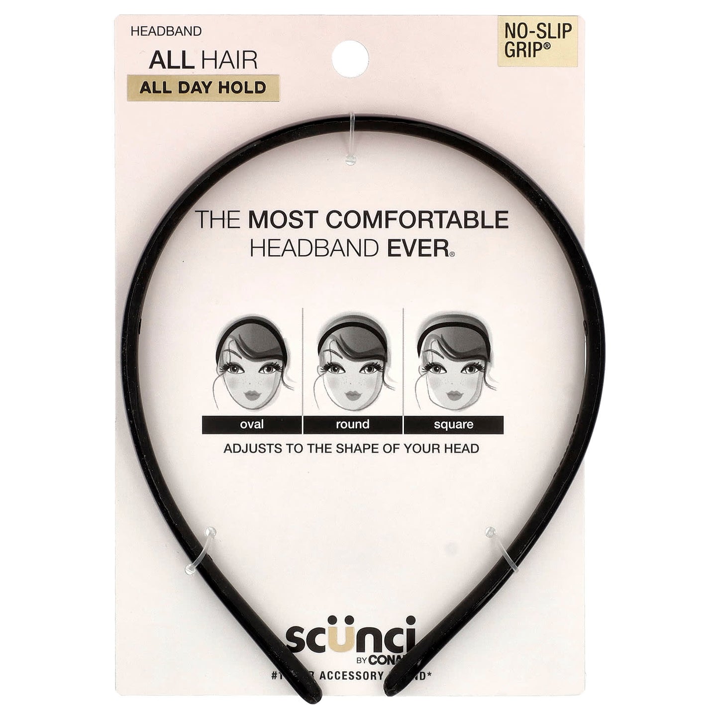 Scunci, No-Slip Grip® Headband, 1 Piece - Image 1