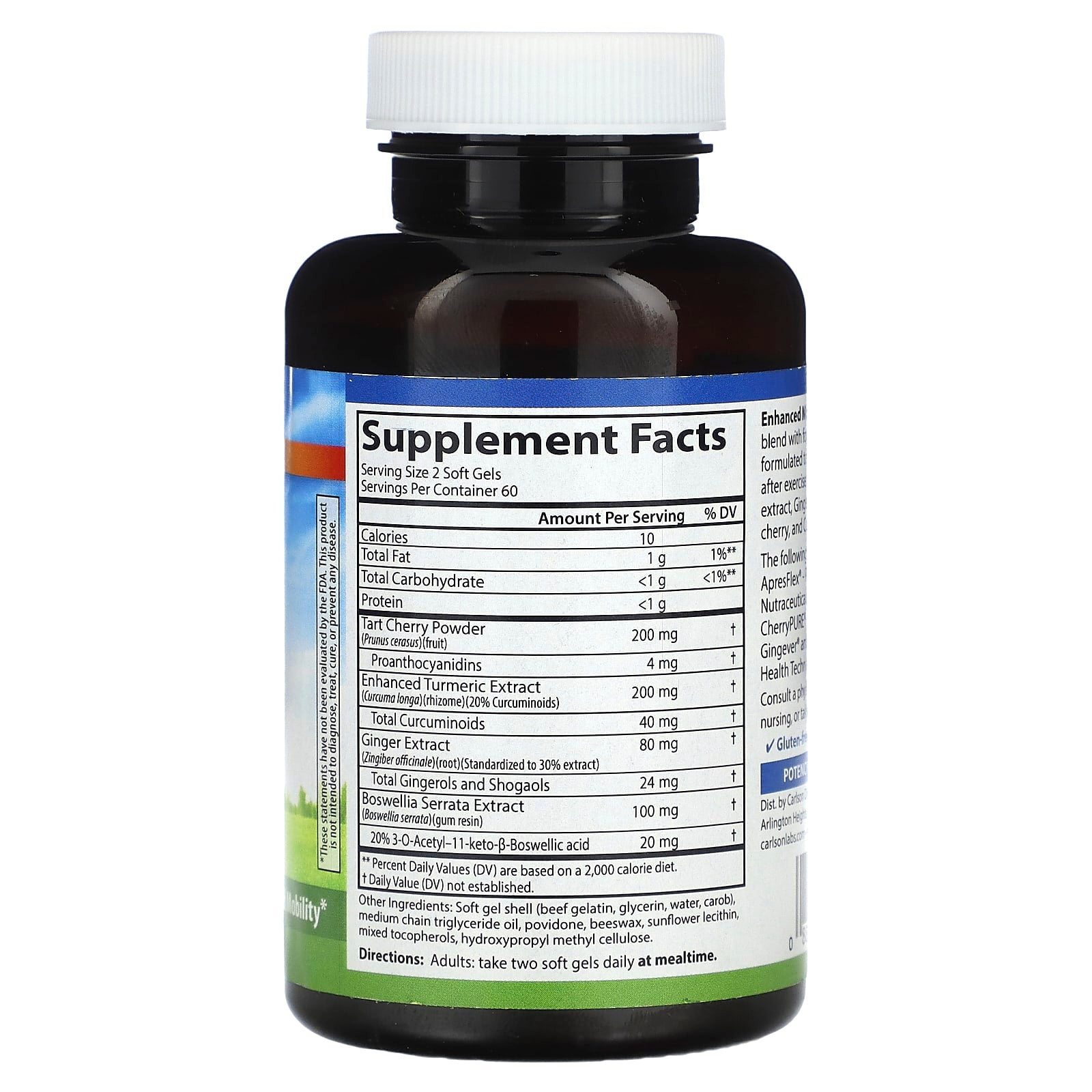 Carlson Enhanced Mobility Soft Gels 120 Count - Image 2