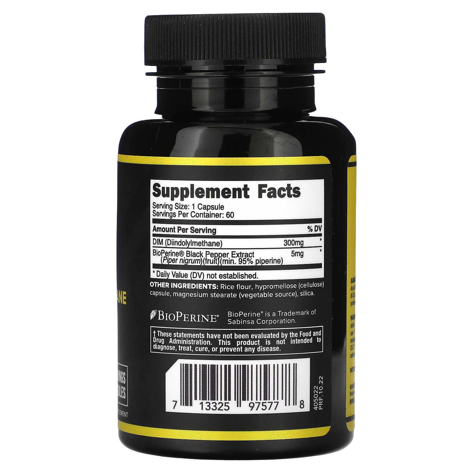 Primaforce, DIM, 300 mg, 60 Capsules - Image 2