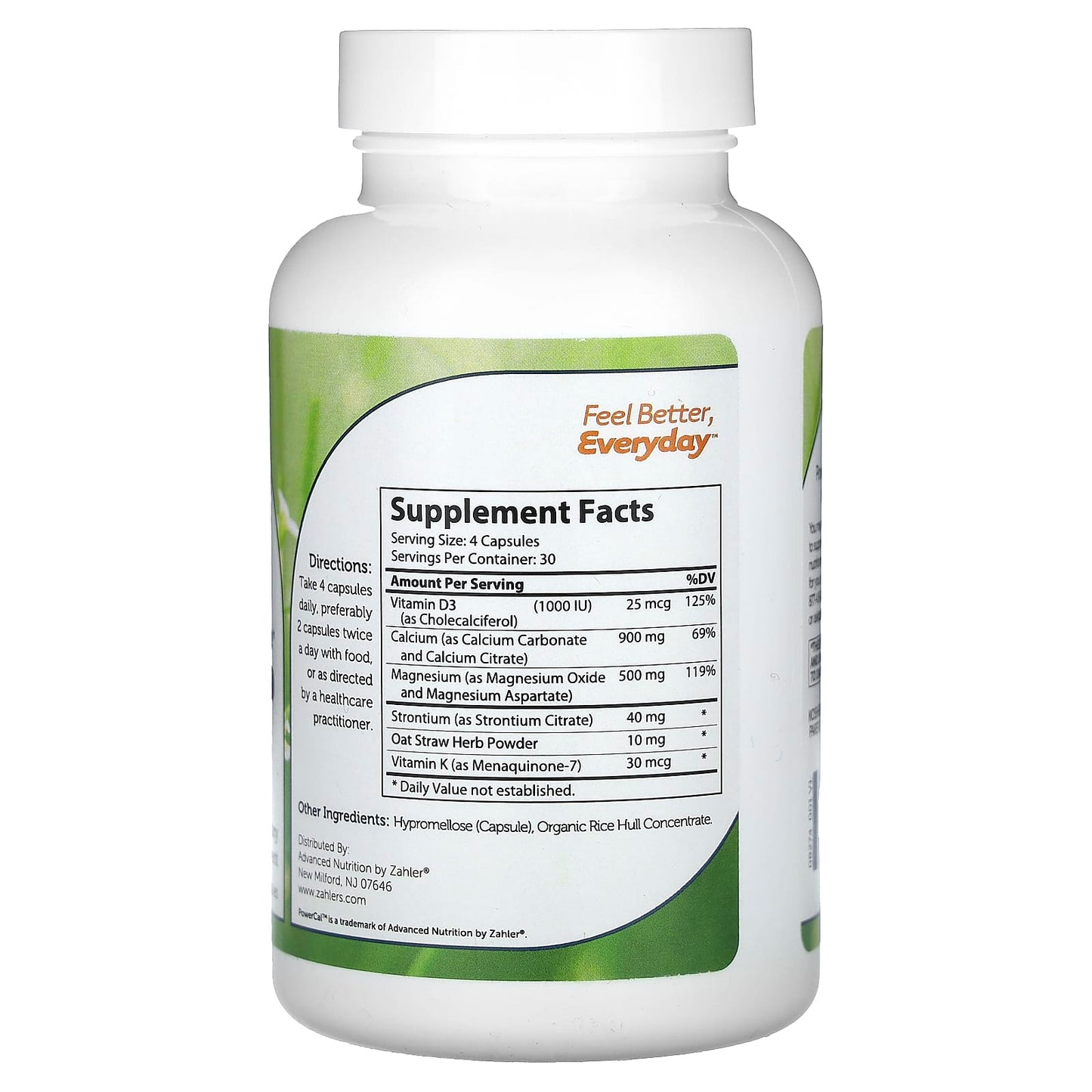 Zahler, PowerCal, 120 Capsules - Image 2
