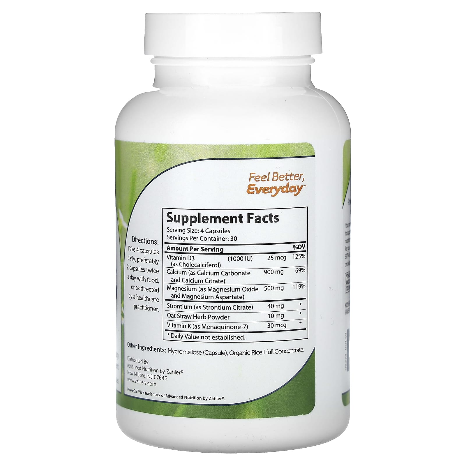 Zahler, PowerCal, 120 Capsules - Image 2