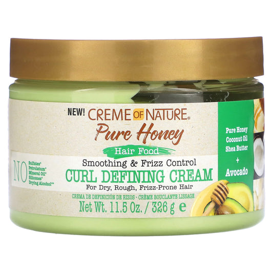 Creme of Nature Pure Honey Hair Food Smoothing & Frizz Control - Image 1