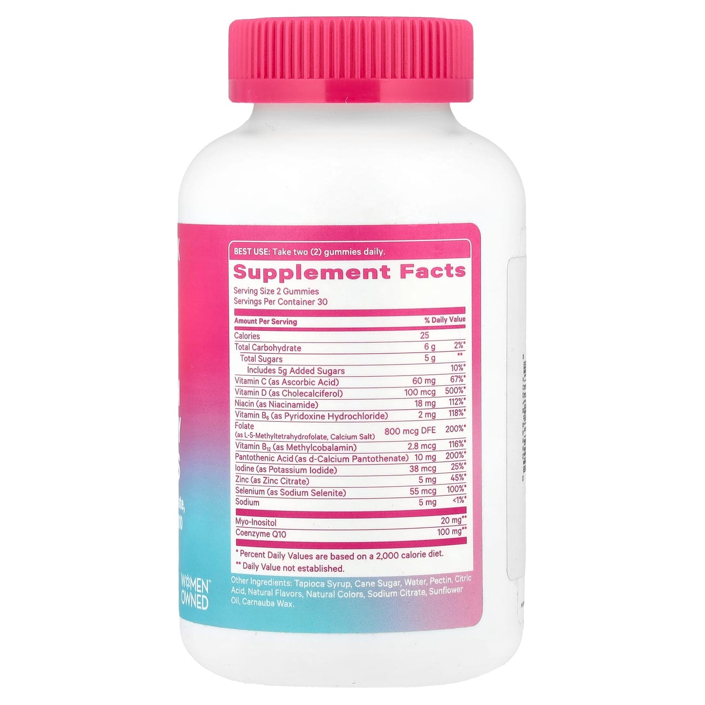 Pink Stork, Premium Fertility Gummies, Mango Pineapple, 60 Gummies - Image 2