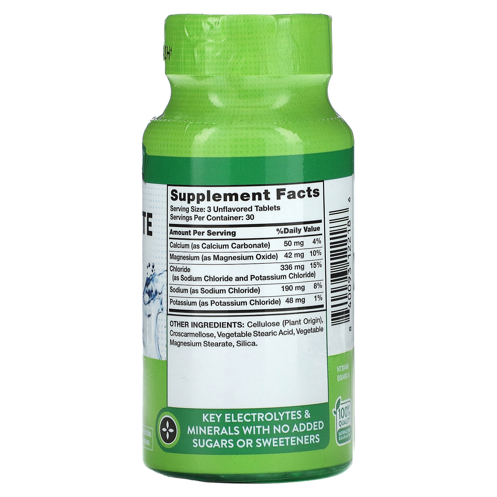 Nature's Truth, Electrolyte Hydration, Unflavored, 90 Tablets - Image 2