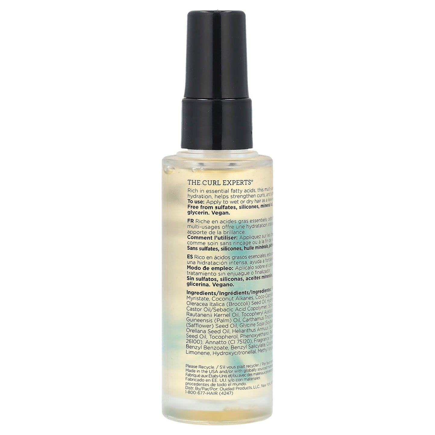 Ouidad, Moisture Lock™, Mongongo Oil, 1.7 fl oz (50 ml) - Image 2