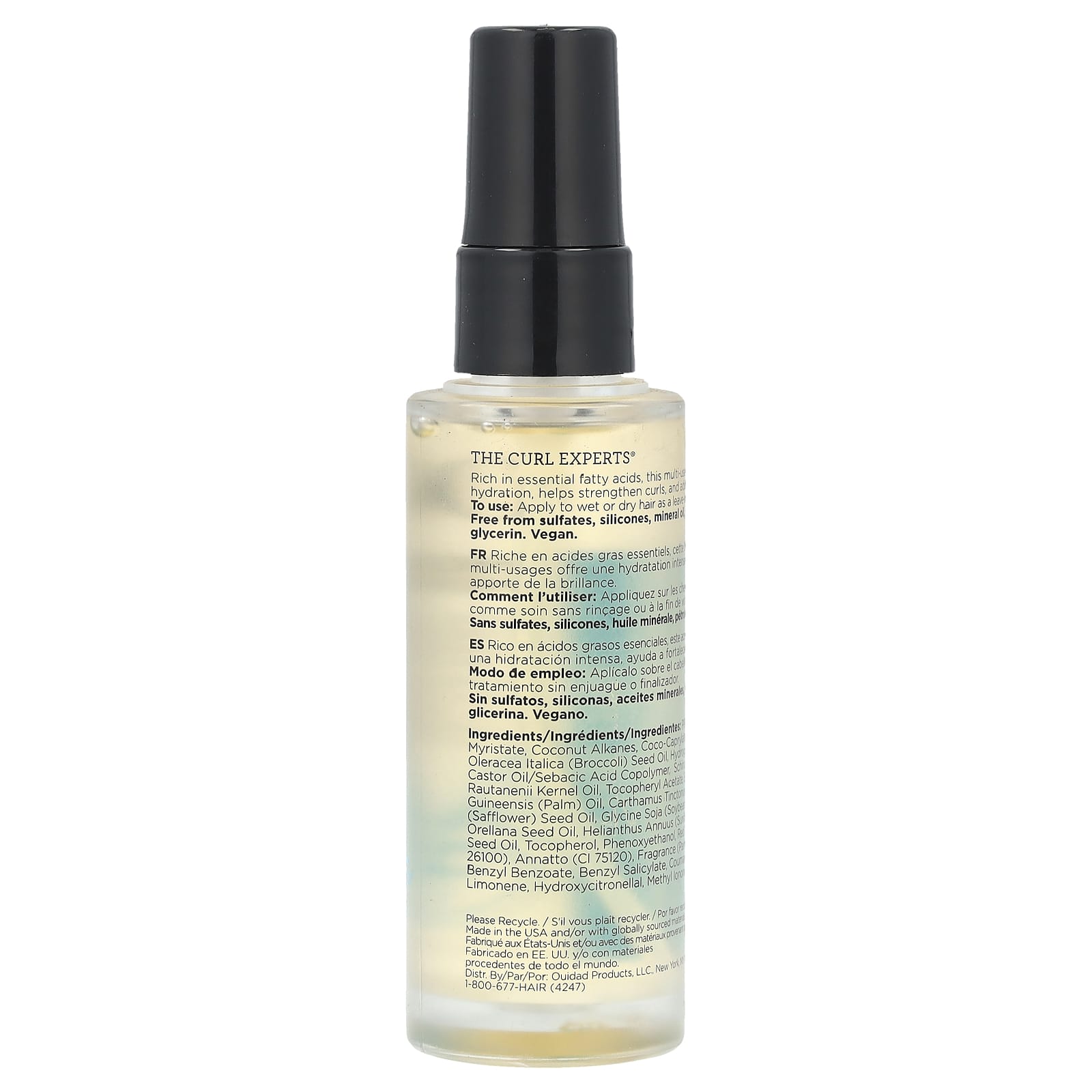 Ouidad, Moisture Lock™, Mongongo Oil, 1.7 fl oz (50 ml) - Image 2