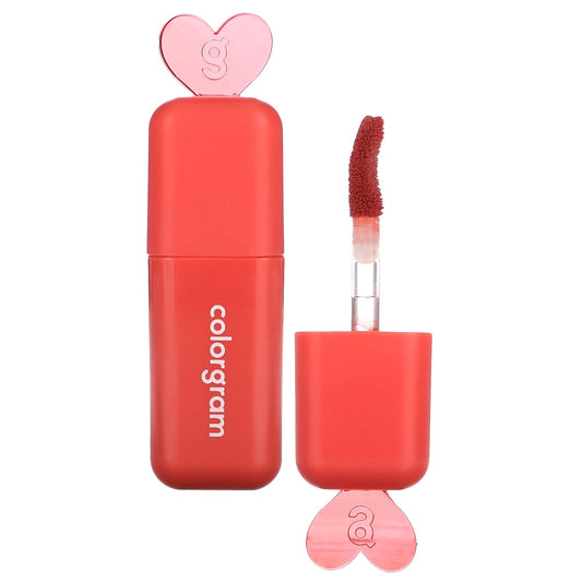 Colorgram Juicy Blur Lip Tint, Sheer Spring Peach Shade, 0.11 oz - Image 1