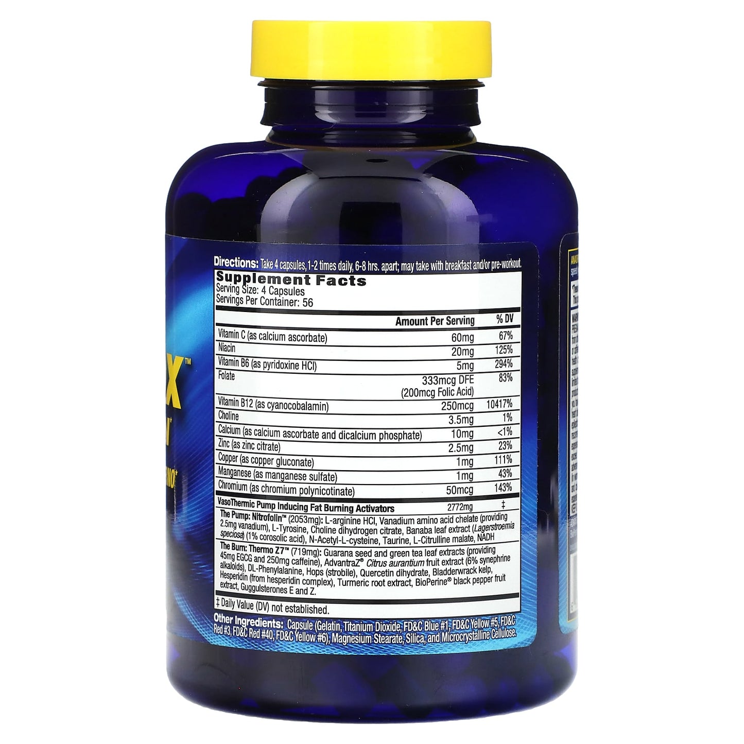 MHP, Anadrox Pump & Burn, 224 Capsules - Image 2
