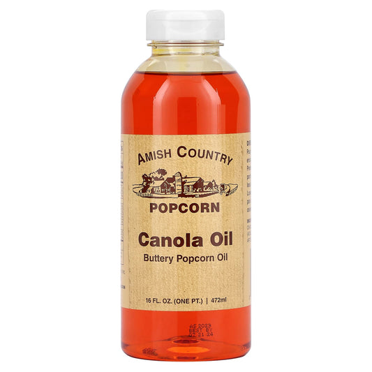 Amish Country Buttery Popcorn Oil - 16 fl oz (472 ml) - Image 1