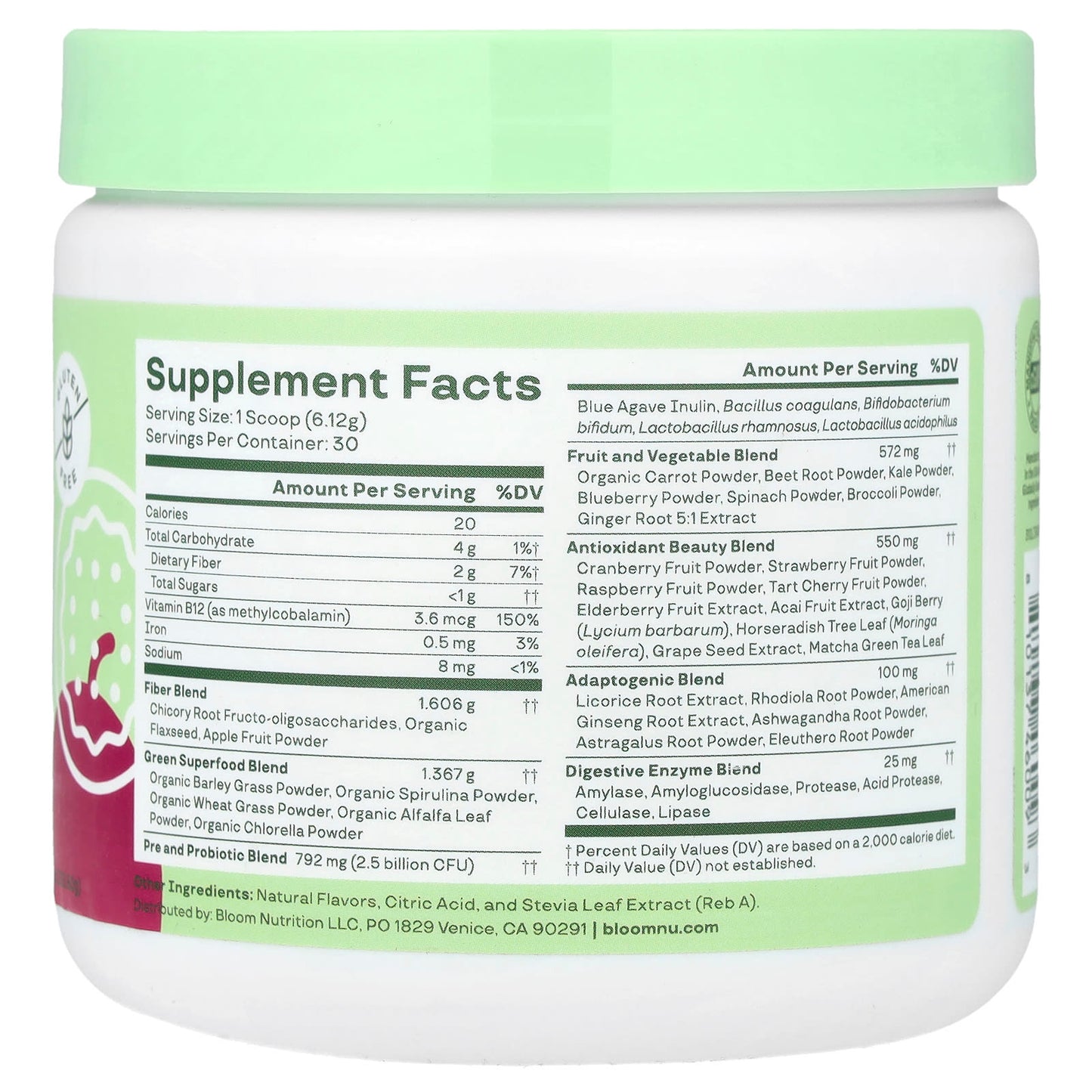 Unlock Vibrant Energy with Orange Passionfruit Superfood Powder by Bloom - Image 2