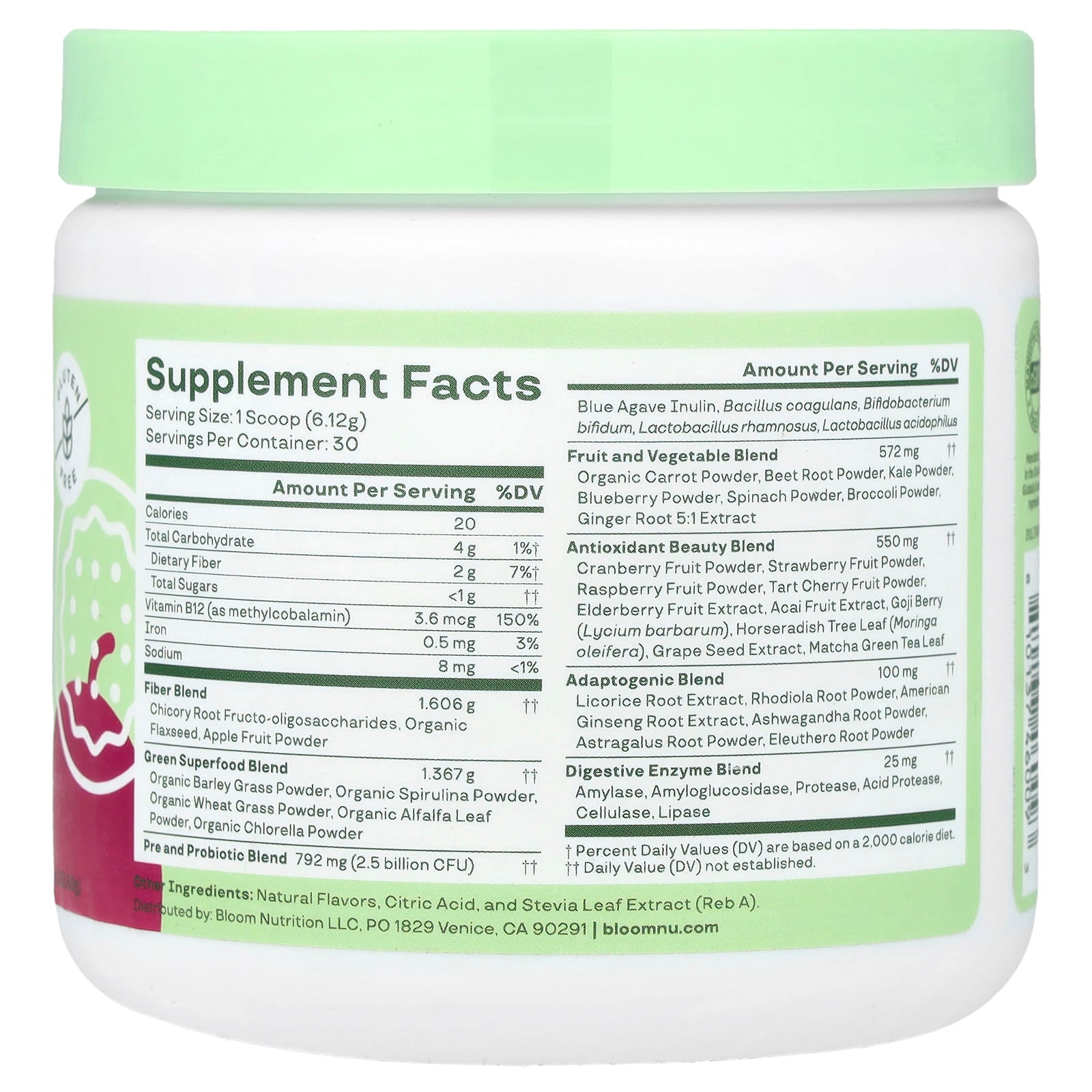 Unlock Vibrant Energy with Orange Passionfruit Superfood Powder by Bloom - Image 2