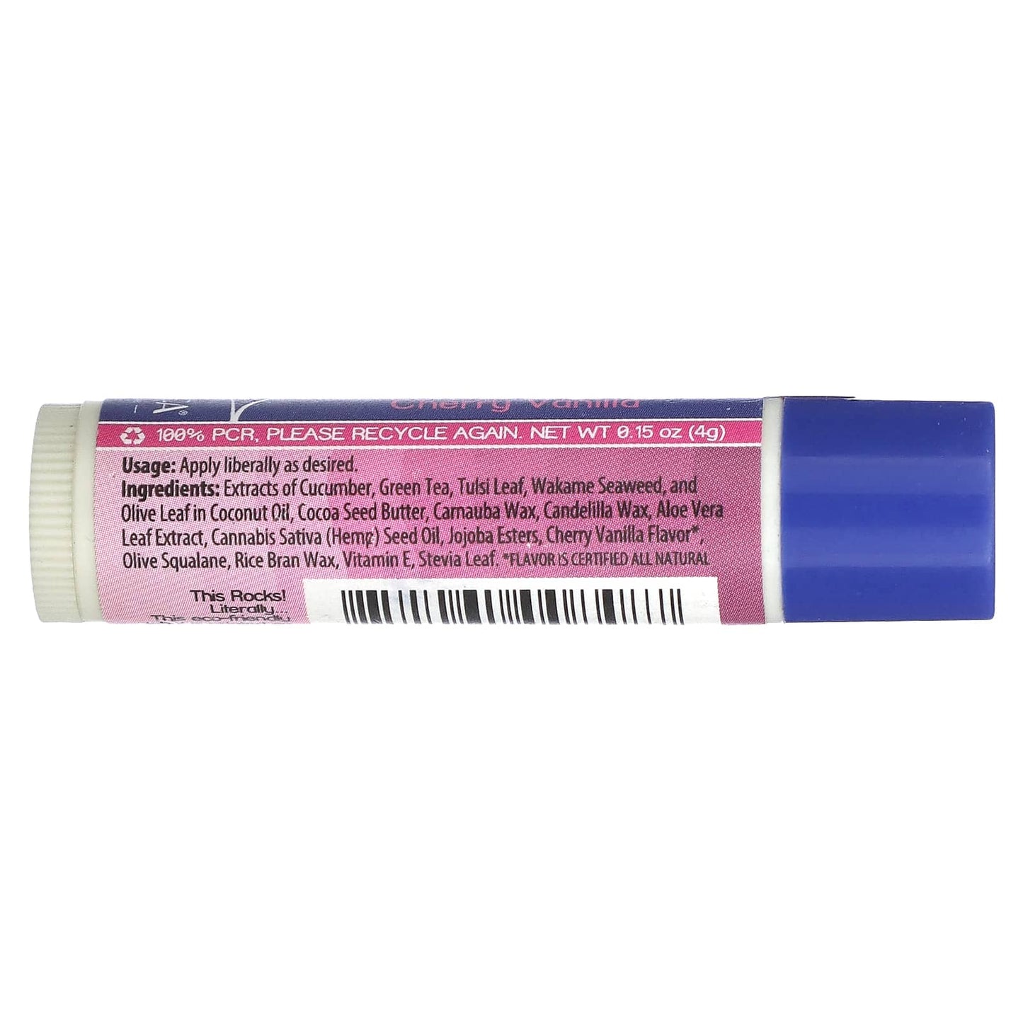 Stream2Sea, Hydrate Lip Balm, Cherry Vanilla, 0.15 oz (4 g) - Image 2