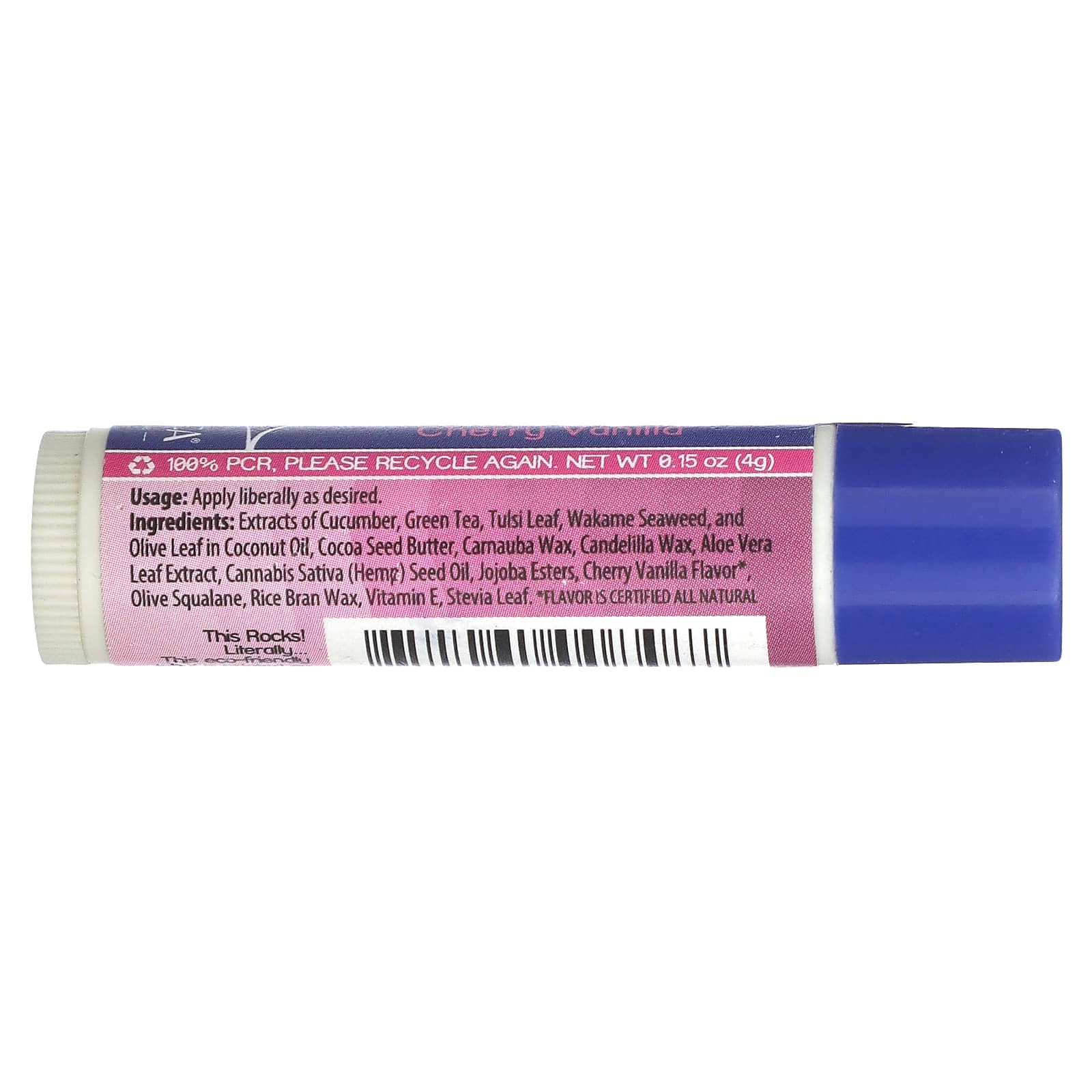 Stream2Sea, Hydrate Lip Balm, Cherry Vanilla, 0.15 oz (4 g) - Image 2