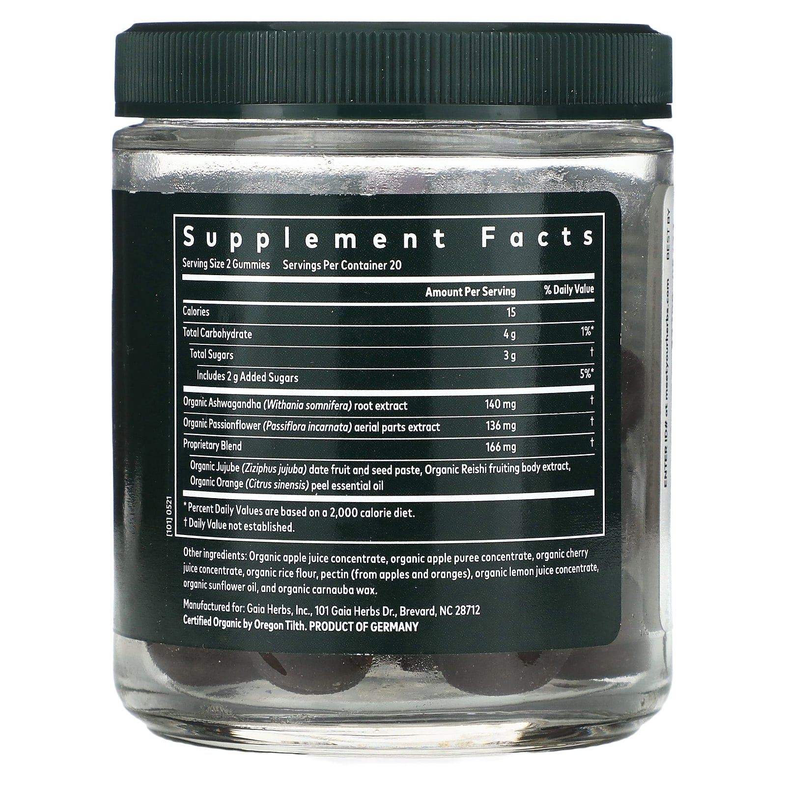 Gaia Herbs Plant-Powered Sleep Support, 40 Gummies - Image 2