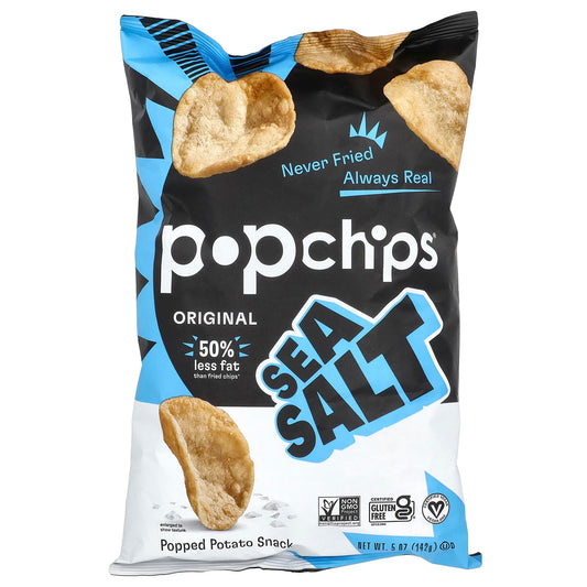 Popchips, Original, Sea Salt, 5 oz (142 g) - Image 1