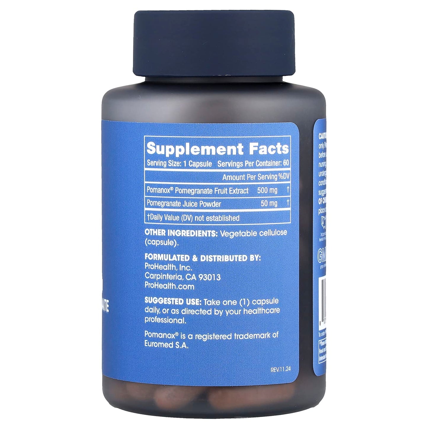 ProHealth Longevity, Full Spectrum Pomegranate, 60 Capsules - Image 2