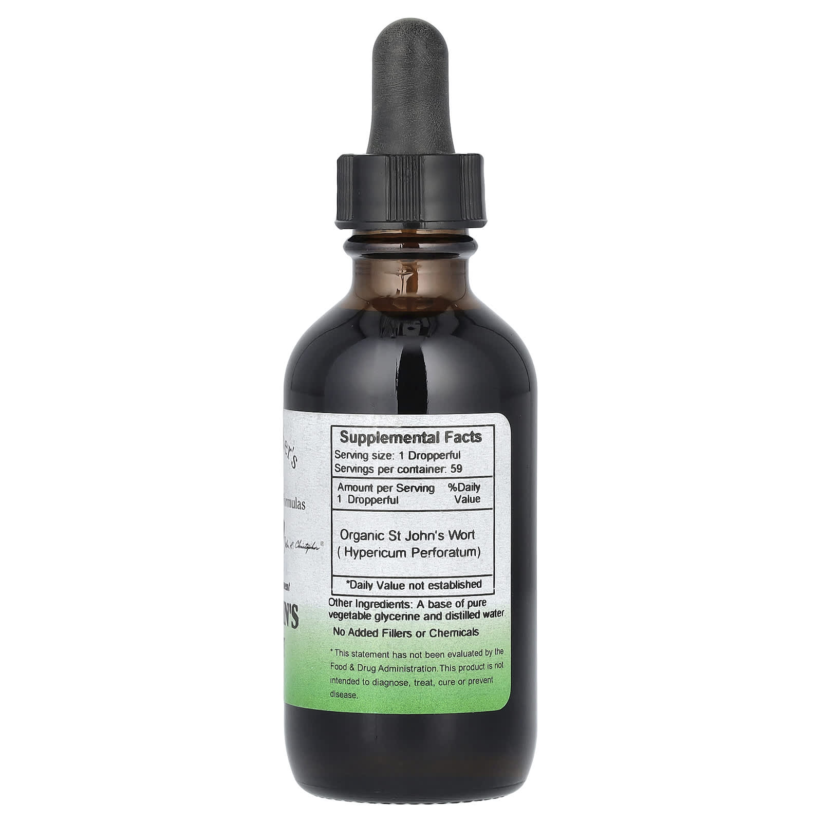 St. John's Wort Extract Supplement - 2 fl oz - Image 2