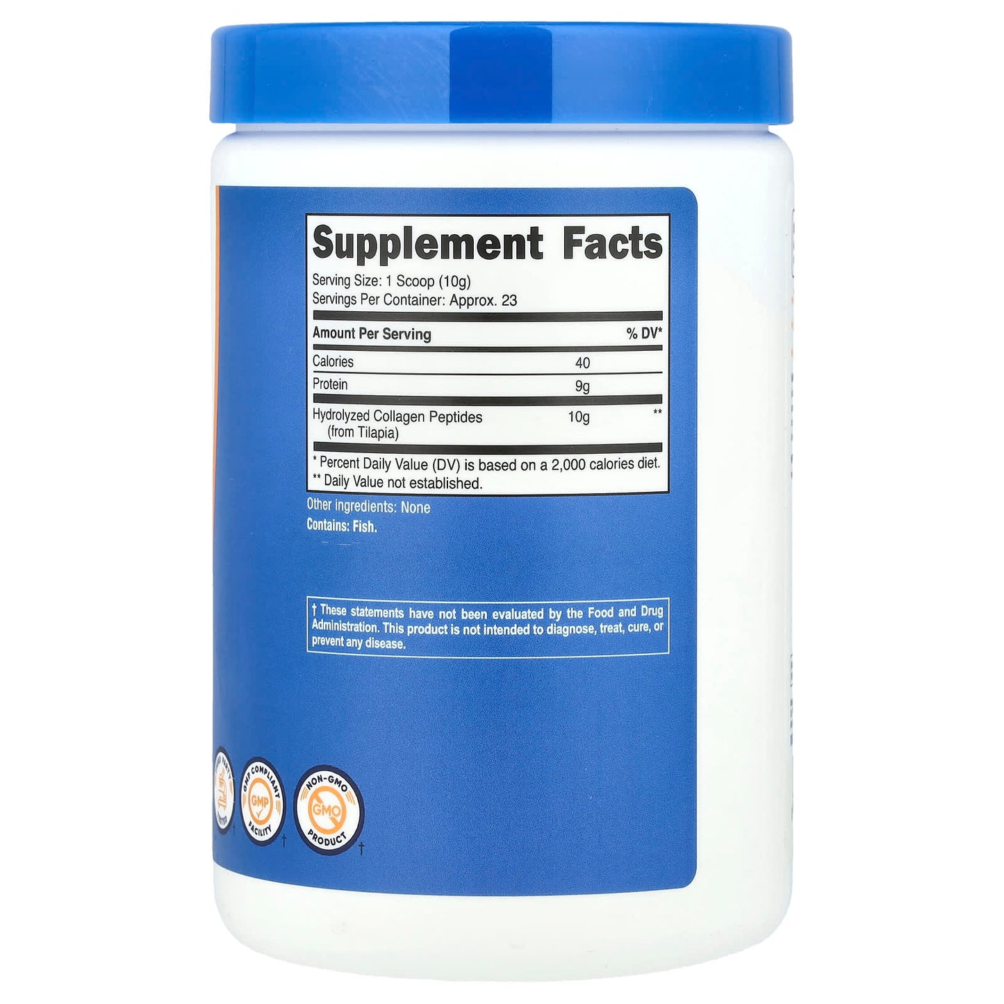 Nutricost, Marine Collagen From Farm Raised Fish, Unflavored, 8.1 oz (227 g) - Image 2